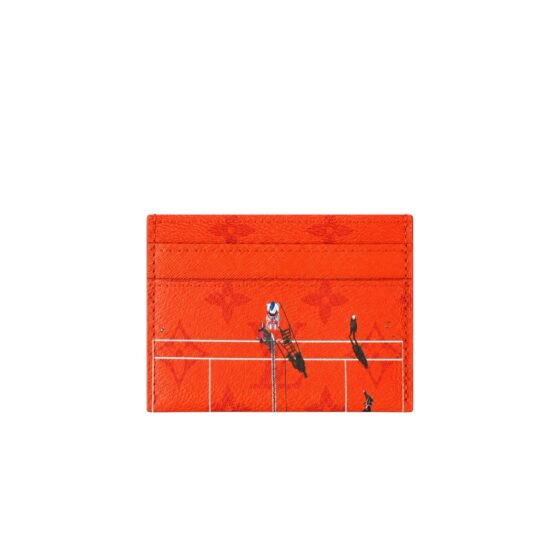 LV Card Holder - Orange