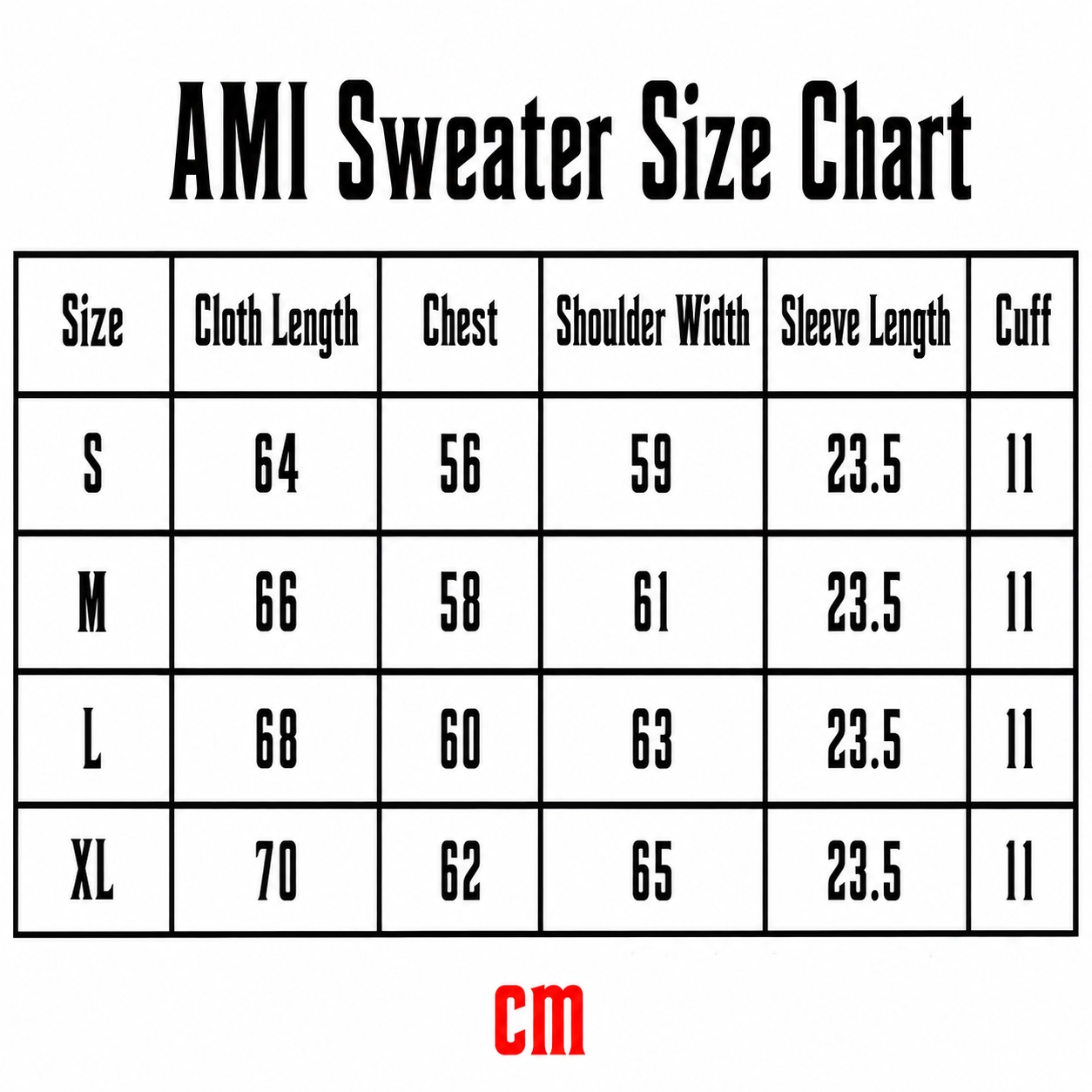 Ami Sweater - stripes