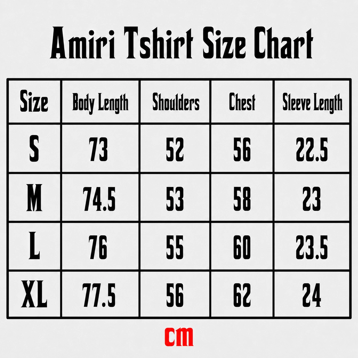 Amiri T-Shirt - black